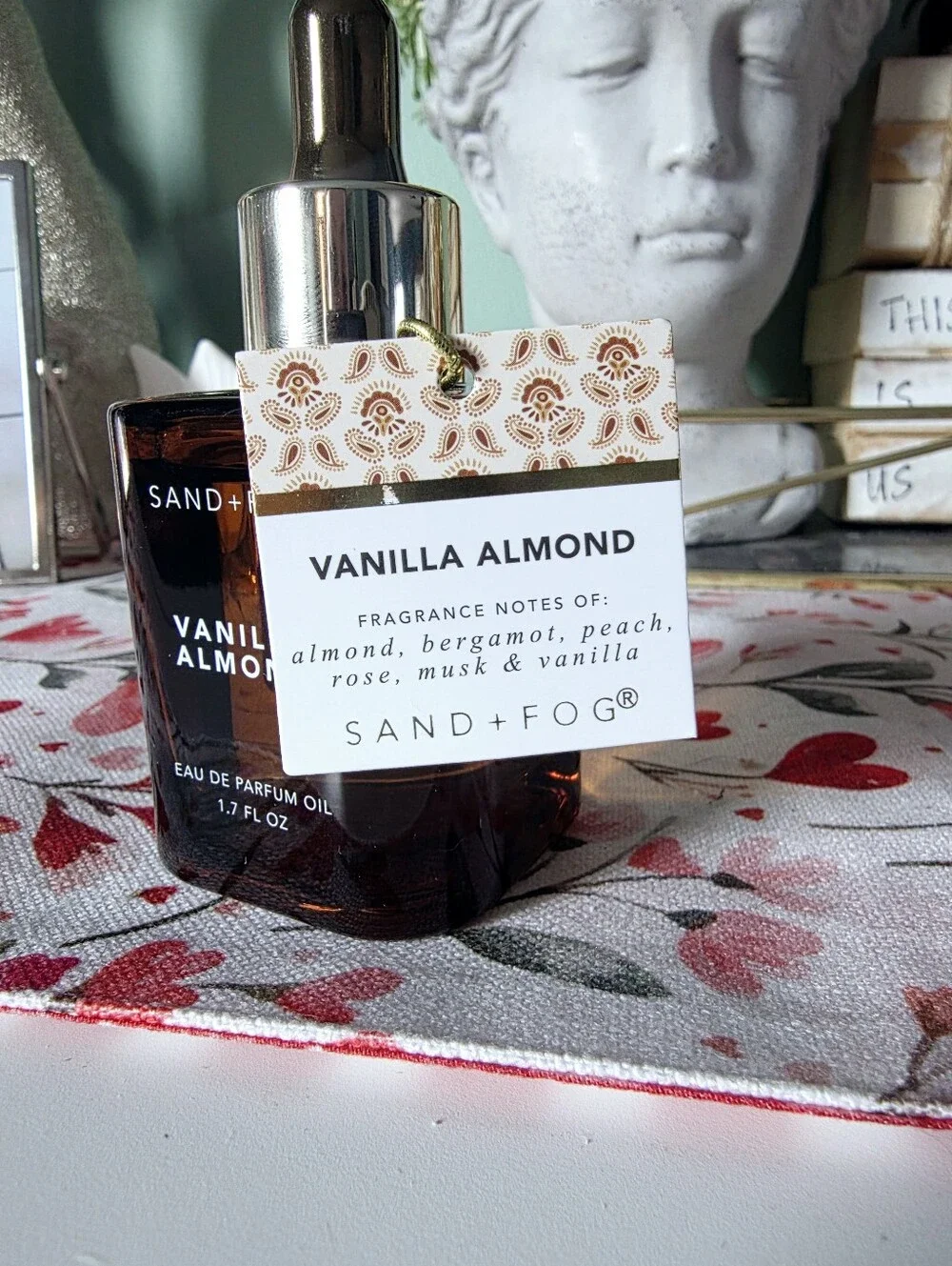 Sand + Fog Vanilla Almond Eau de Parfum Oil Dropper